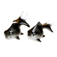 Figurine Demekin Goldfish (Black & Black)