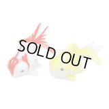 Figurine Demekin Goldfish (Mottle & Yellow)