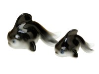 Figurine Goldfish (Black & Black)