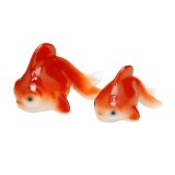 Figurine Goldfish (Red & Red)