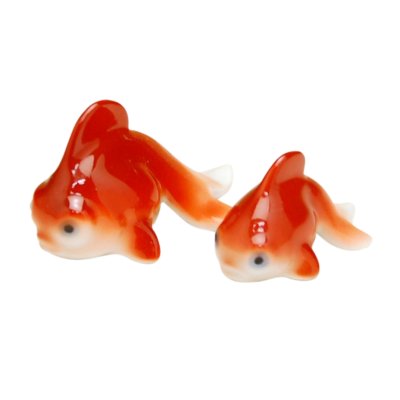 [Made in Japan] Goldfish (Red & Red) Ornament doll