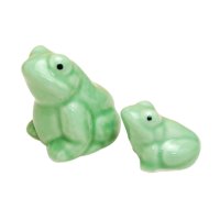 Figurine Kaeru Frog (pair)
