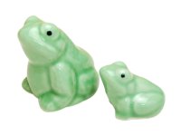 Figurine Kaeru Frog (pair)