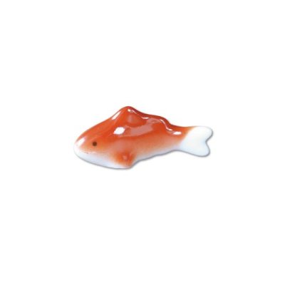 Photo1: Figurine Mini koi mini-sized carp red