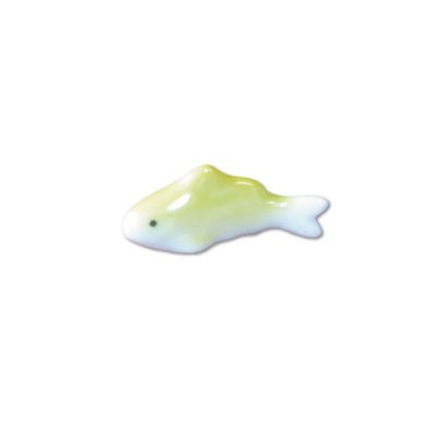 Photo1: Figurine Mini koi mini-sized carp yellow
