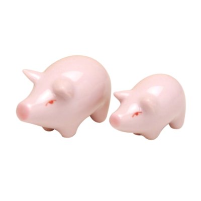 [Made in Japan] Buta pig (pair) Ornament doll