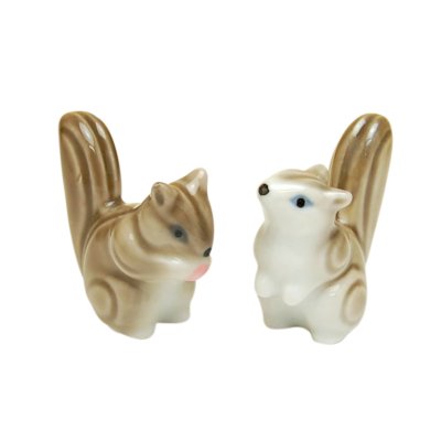 [Made in Japan] Risu squirrel (pair) Ornament doll