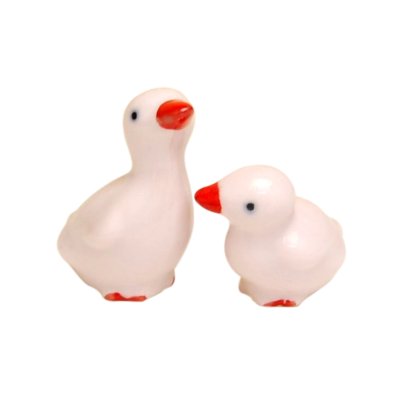 [Made in Japan] Ahiru Duck (pair) Ornament doll