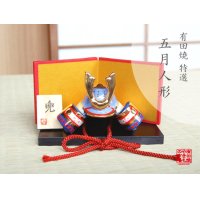 Japanese Armor, Helmets and Warrior Dolls Daiki Kabuto Doll mini