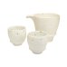 Photo2: Sake set 1 pc Tokkuri pitcher and 2 pcs Cups Yui (2)