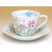 Photo2: Somenishiki cosmos Cup and saucer (2)
