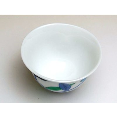 Photo4: Yunomi Tea Cup for Green Tea Hana kikou Tsuyukusa