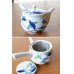 Photo2: Tea set for Green Tea 1 pc Teapot and 5 pcs Cups Hana kiko tsuyukusa Commelina communis (2)