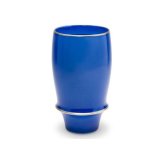 Tall cup Cobalt blue