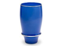 Cobalt blue tall cup