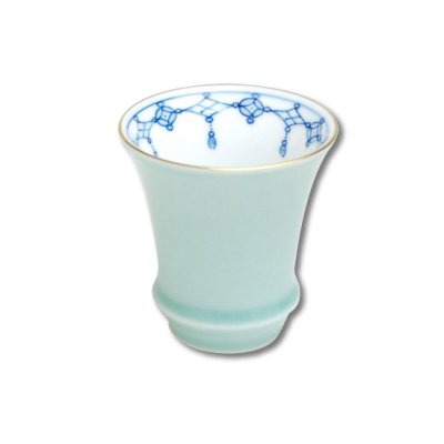 [Made in Japan] Seiji Yohraku (Vertical) SAKE GLASS