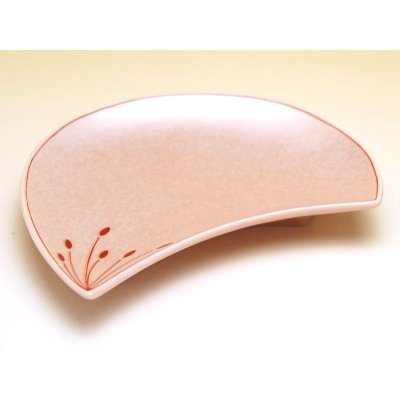 Photo4: Small Plate (five pieces of sets) Ume hanabira plum (Pink)