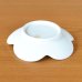 Photo5: Small Plate Koubai White (12cm/4.7in) (5)