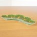 Photo4: Large Plate Sachi matsuba Pine needles Green (25cm/9.8in) (4)