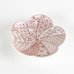 Photo1: Plum Blossom-Shaped Small Plate Nishiki Shonzui Red (9 cm/3.5 in) (1)
