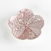 Photo2: Plum Blossom-Shaped Small Plate Nishiki Shonzui Red (9 cm/3.5 in) (2)
