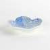 Photo3: Plum Blossom-Shaped Small Plate Nishiki Shonzui Blue (9 cm/3.5 in) (3)