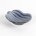 Photo1: Gourd-Shaped Small Plate Nishiki Ginsai Silver (9 cm/3.5 in) (1)