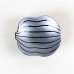 Photo5: Gourd-Shaped Small Plate Nishiki Ginsai Silver (9 cm/3.5 in) (5)