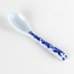 Photo1: Porcelain Dessert Spoon Karakusa Blue (1)