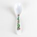 Photo4: Porcelain Dessert Spoon Ryusui Green (4)