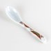 Photo1: Porcelain Dessert Spoon Ryusui Red (1)