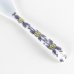 Photo2: Porcelain Dessert Spoon Nishiki-Hanakarakusa Purple (2)