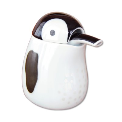 Photo1: Soy Sauce Dispenser Penguin Small