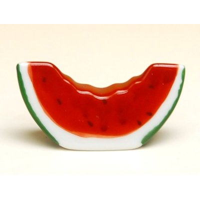 Photo2: Chopstick rest Suika Watermelon (Red)