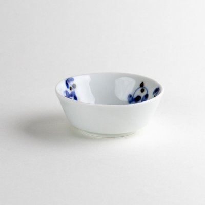 Photo1: Small Bowl Sometsuke sabi karakusa (6.5cm/2.6in)