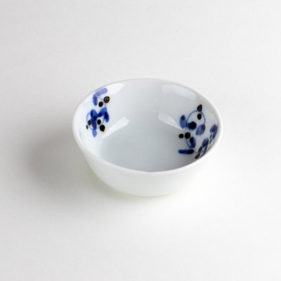 Photo2: Small Bowl Sometsuke sabi karakusa (6.5cm/2.6in)