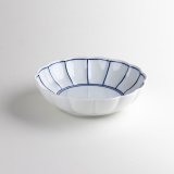 Medium Bowl Sometsuke fuchidori sen (12.8cm/5in)