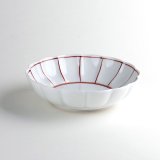 Medium Bowl Akae fuchidori sen (12.8cm/5in)