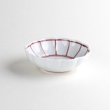 Small Bowl Akae fuchidori sen (7.5cm/3in)