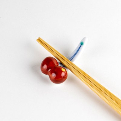 Photo3: Chopstick rest Sakuranbo Cherry