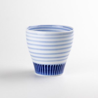 Photo1: Yunomi Tea Cup for Green Tea Medaka