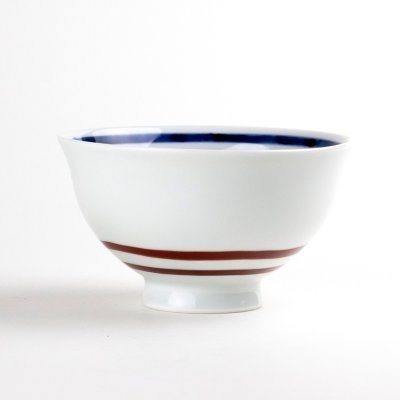 Photo5: Rice Bowl Kensaki mon Red