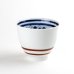 Photo1: Yunomi Tea Cup for Green Tea Kensaki mon Red (1)