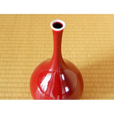 Photo2: Vase Shinsha tsurukubi