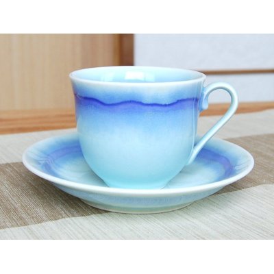 Photo2: Umino silk road Cup and saucer