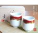 [Made in Japan] Silk road (pair) Japanese green tea cup (wooden box)