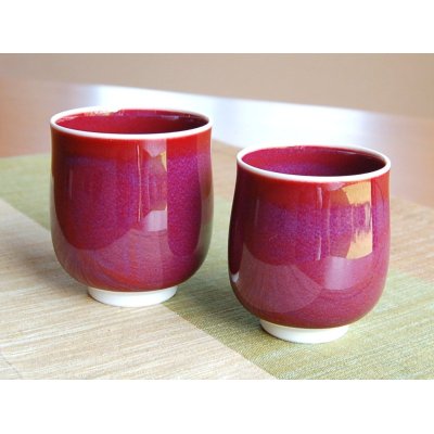Photo2: Yunomi Tea Cup for Green Tea Naigai Shinsha (pair)