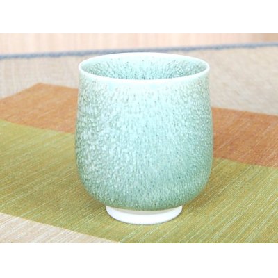 Photo2: Yunomi Tea Cup for Green Tea Uguisu yu (Small)