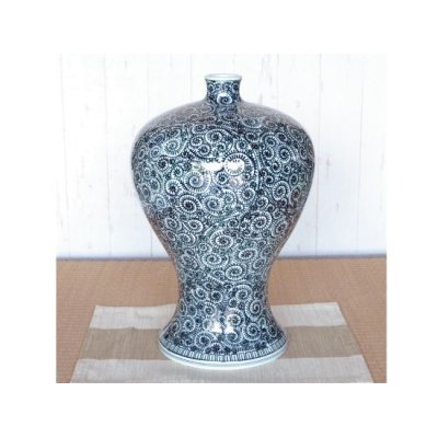 Photo1: Vase Large Tako karakusa