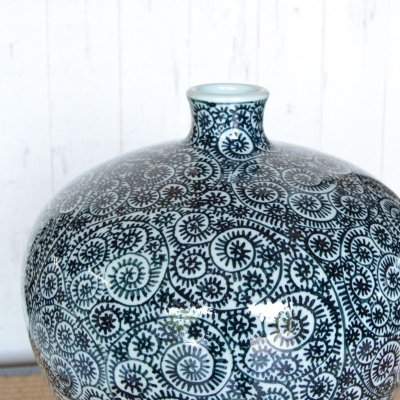 Photo3: Vase Large Tako karakusa